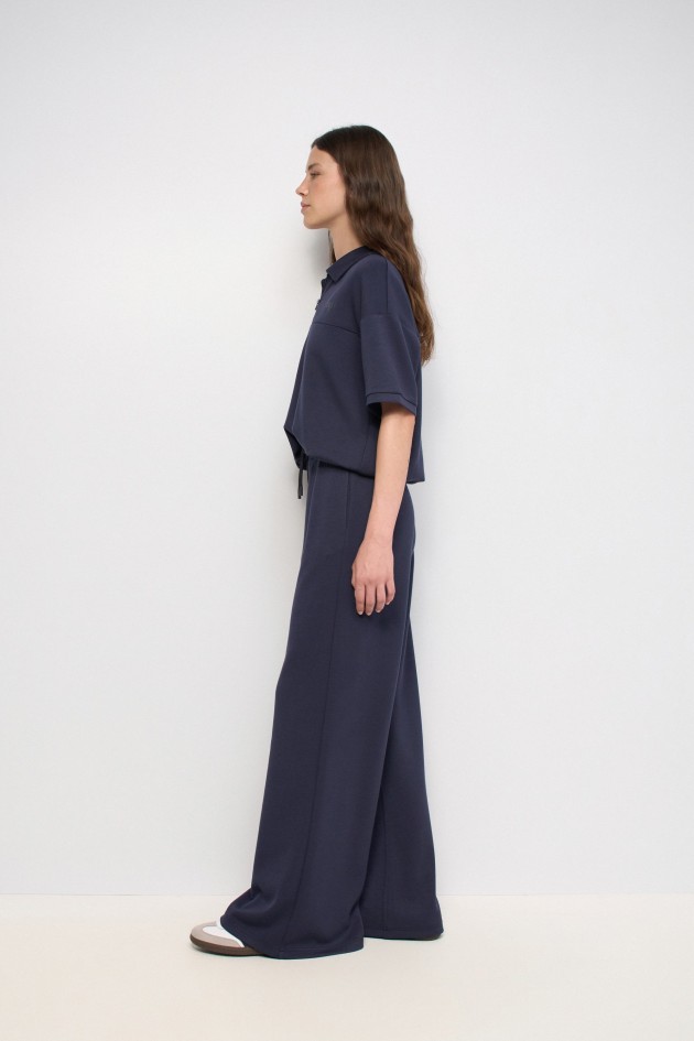 CAL�AS JOGGERS COM PERNA WIDE