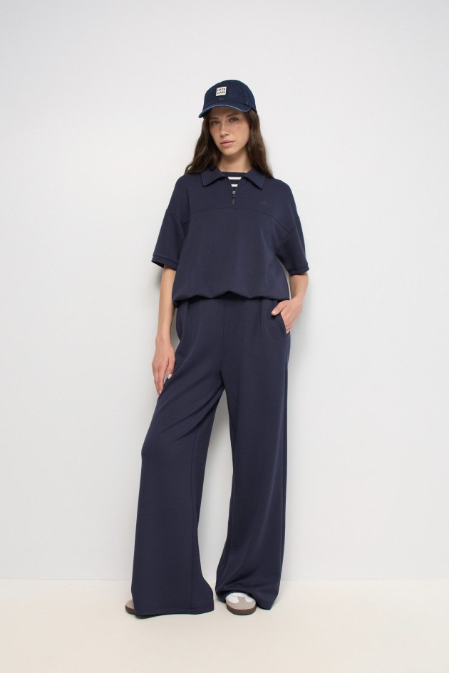 CAL�AS JOGGERS COM PERNA WIDE