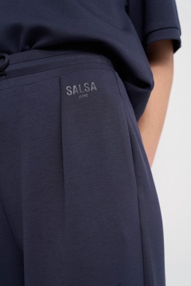 CAL�AS JOGGERS COM PERNA WIDE