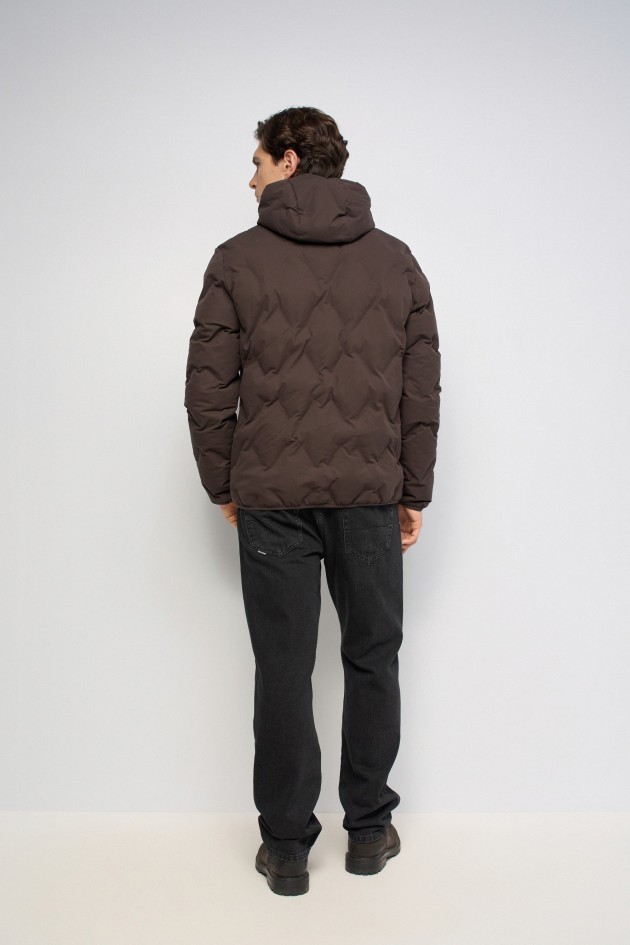 CASACO PUFFER COM BOLSOS