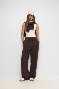 PANTALONES JOGGER CON JACQUARD