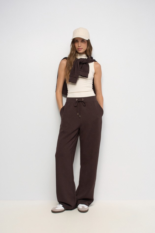 PANTALONES JOGGER CON JACQUARD