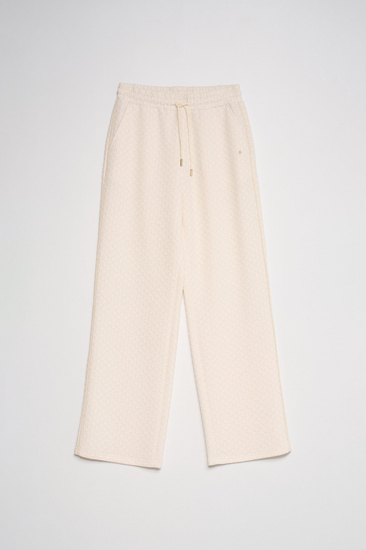 PANTALONES JOGGER CON JACQUARD Y LUREX