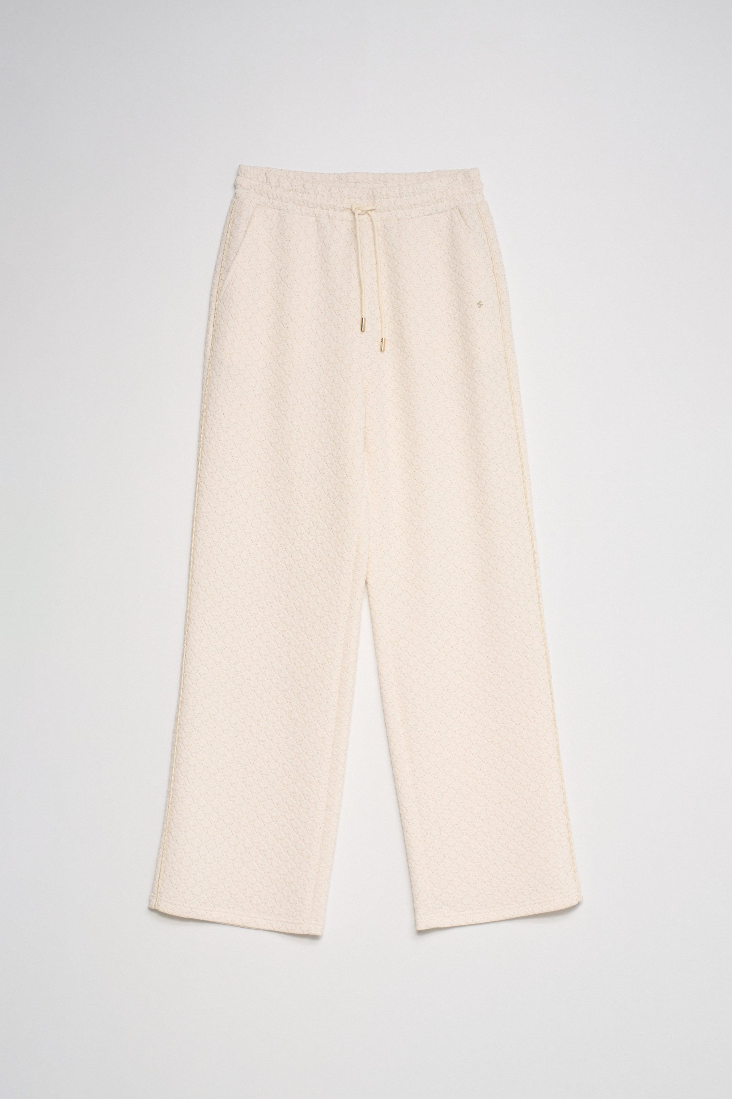 PANTALONES JOGGER CON JACQUARD Y LUREX