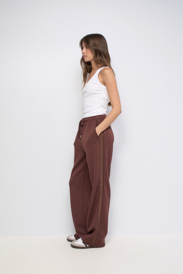 PANTALONES JOGGER DE PUNTO