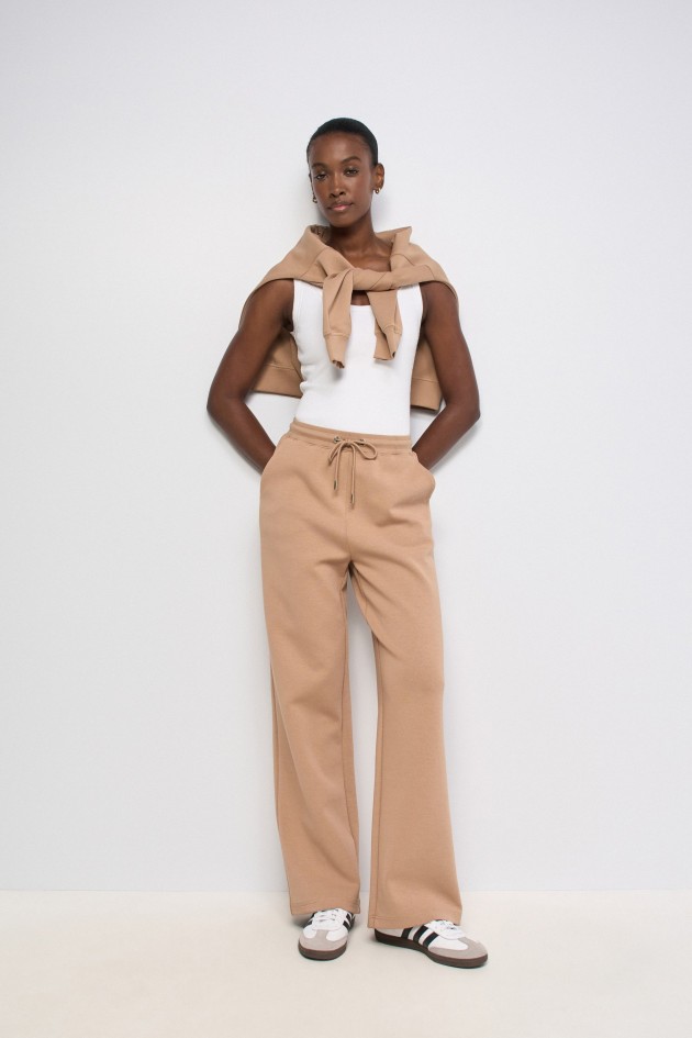STRAIGHT LEG KNIT JOGGERS