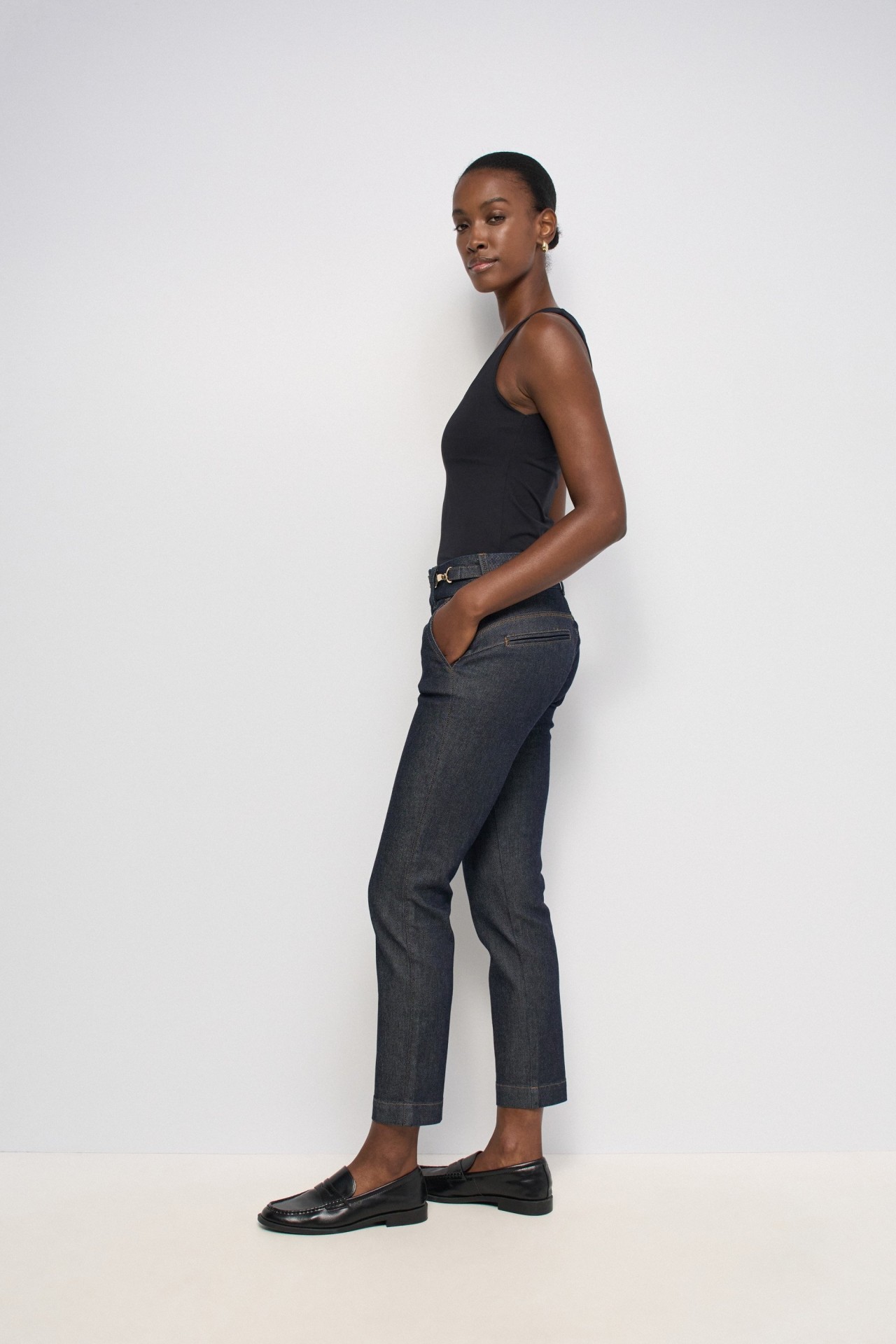 SECRET CHINO PUSH IN CROPPED SLIM