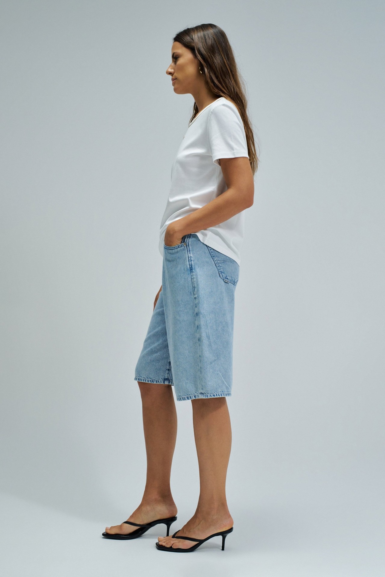 BASIC T-SHIRT WITH LUREX