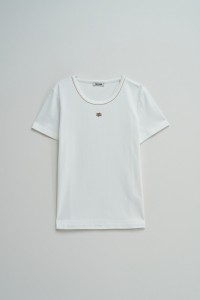 BASIC T-SHIRT WITH LUREX
