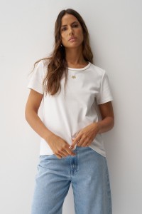 BASIC T-SHIRT WITH LUREX