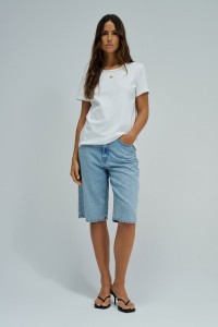 BASIC T-SHIRT WITH LUREX