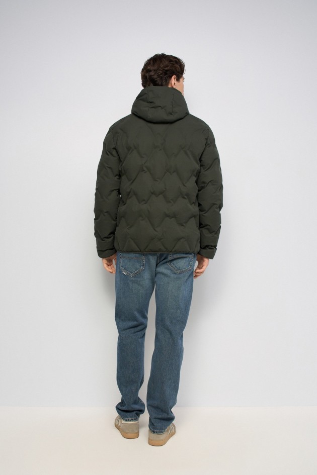 CASACO PUFFER COM BOLSOS