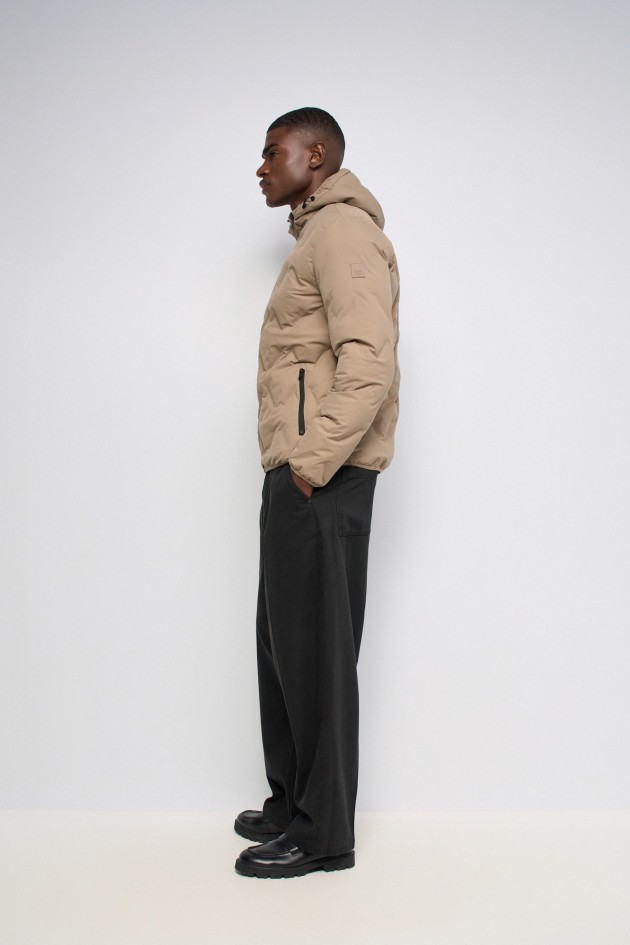 CHAQUETA PUFFER CON BOLSILLOS