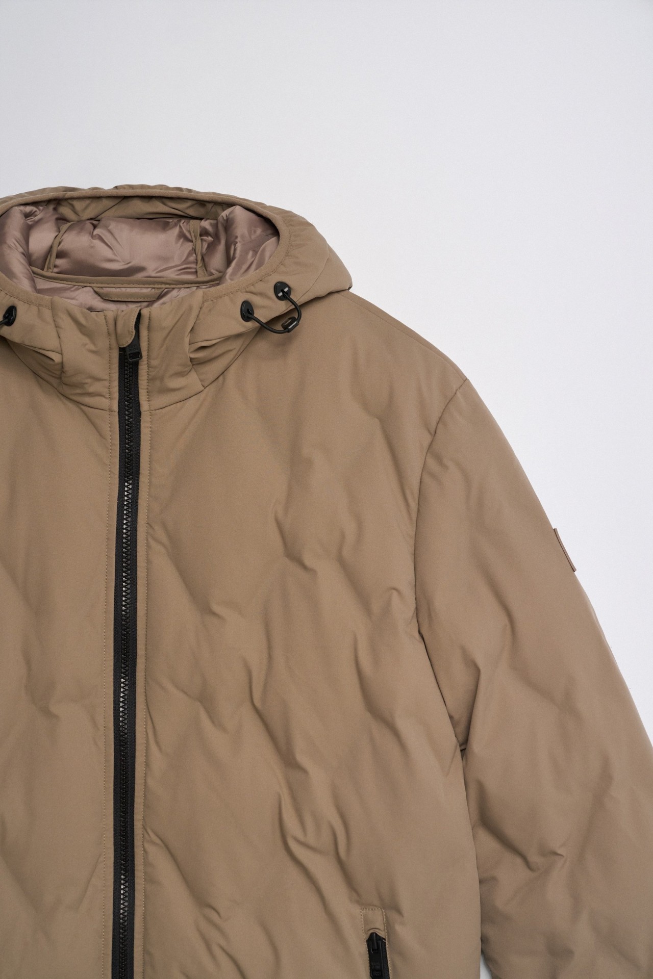 CASACO PUFFER COM BOLSOS