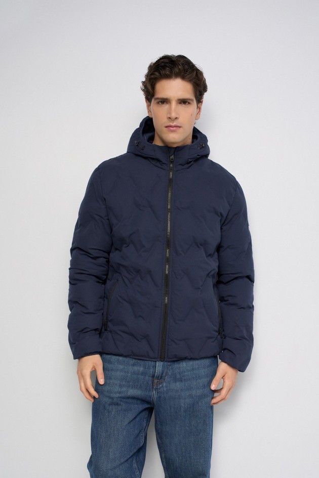 CASACO PUFFER COM BOLSOS