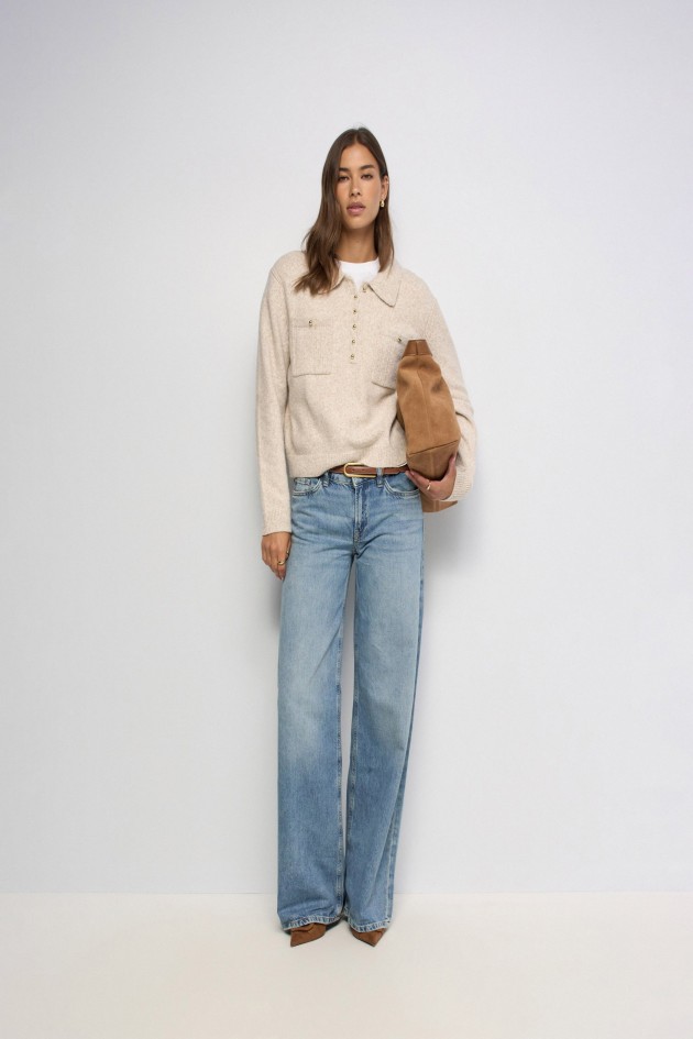 JEAN LOW RISE WIDE