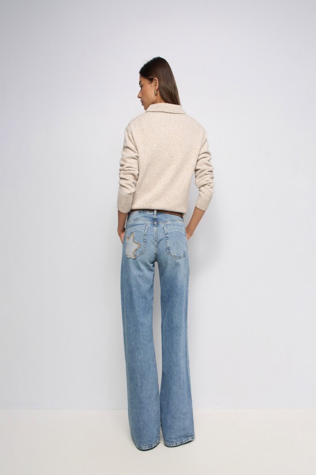 JEAN LOW RISE WIDE