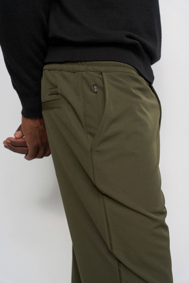 CALÇAS JOGGERS EM TECIDO