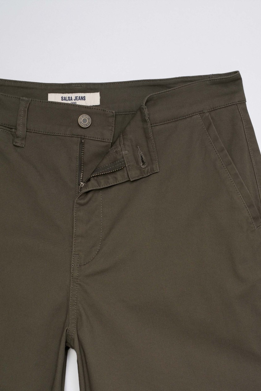 STRAIGHT-LEG CHINOS