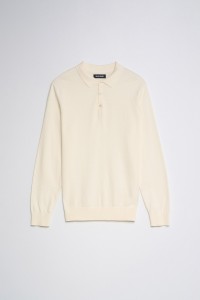 POLO TEXTUR� � MANCHES LONGUES