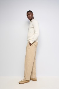 POLO TEXTUR� � MANCHES LONGUES