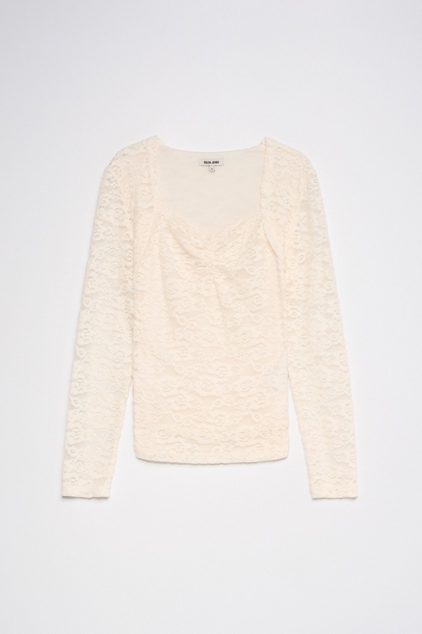 CAMISOLA DE RENDA