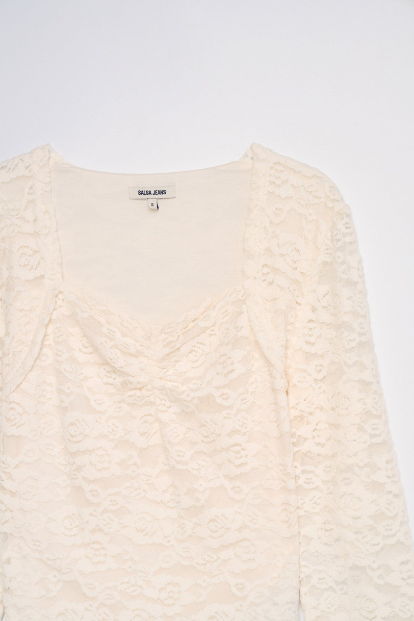CAMISOLA DE RENDA
