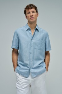 SHIRT WITH LINEN