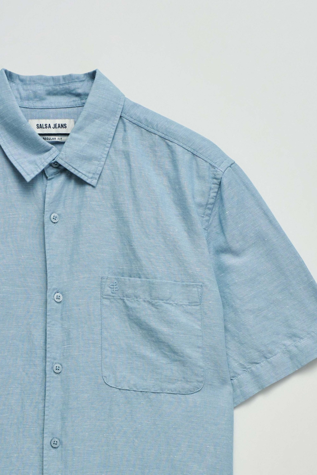 SHIRT WITH LINEN
