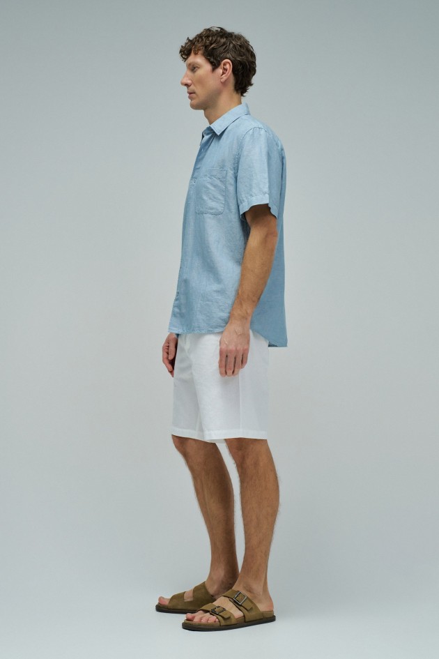 SHIRT WITH LINEN