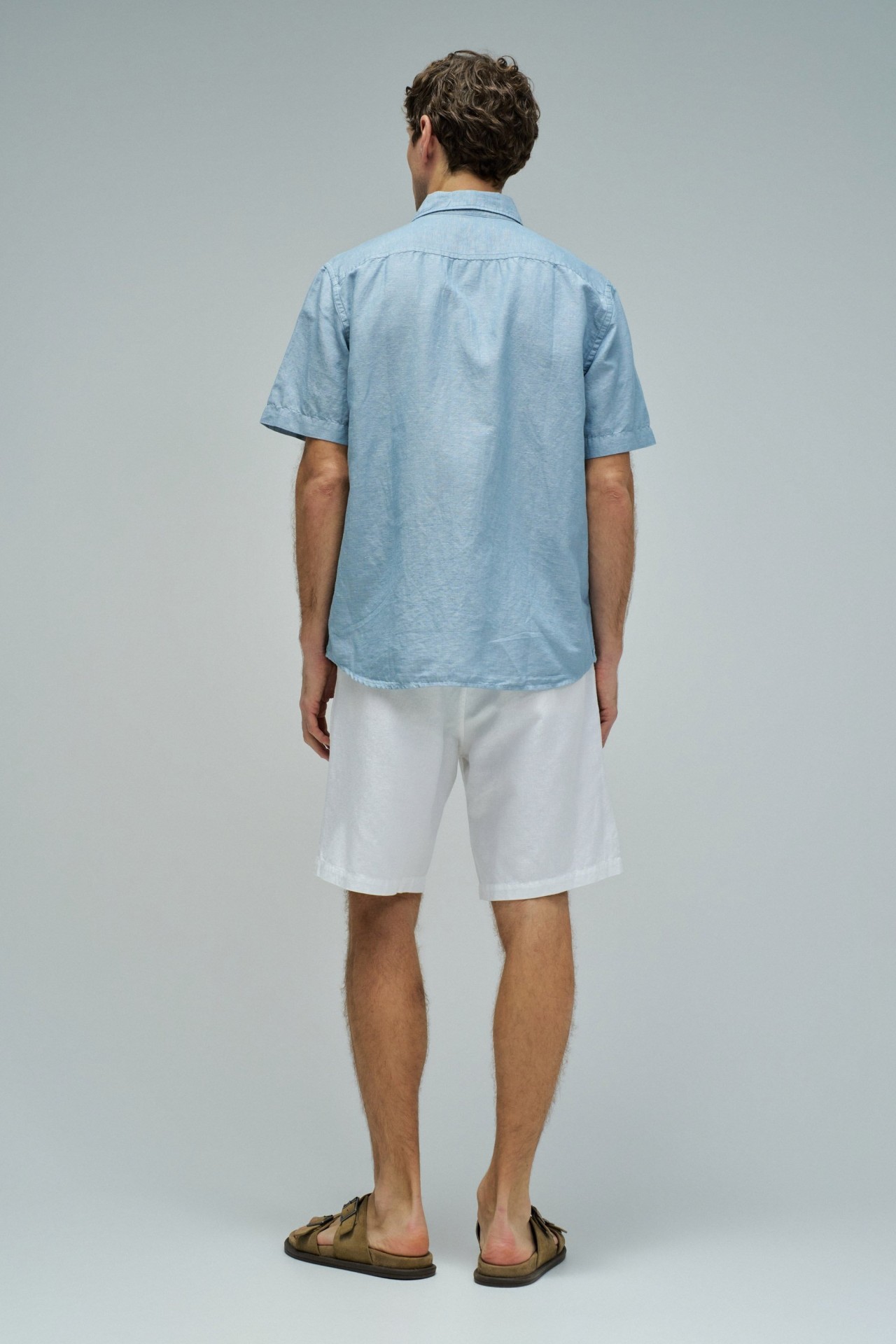 SHIRT WITH LINEN