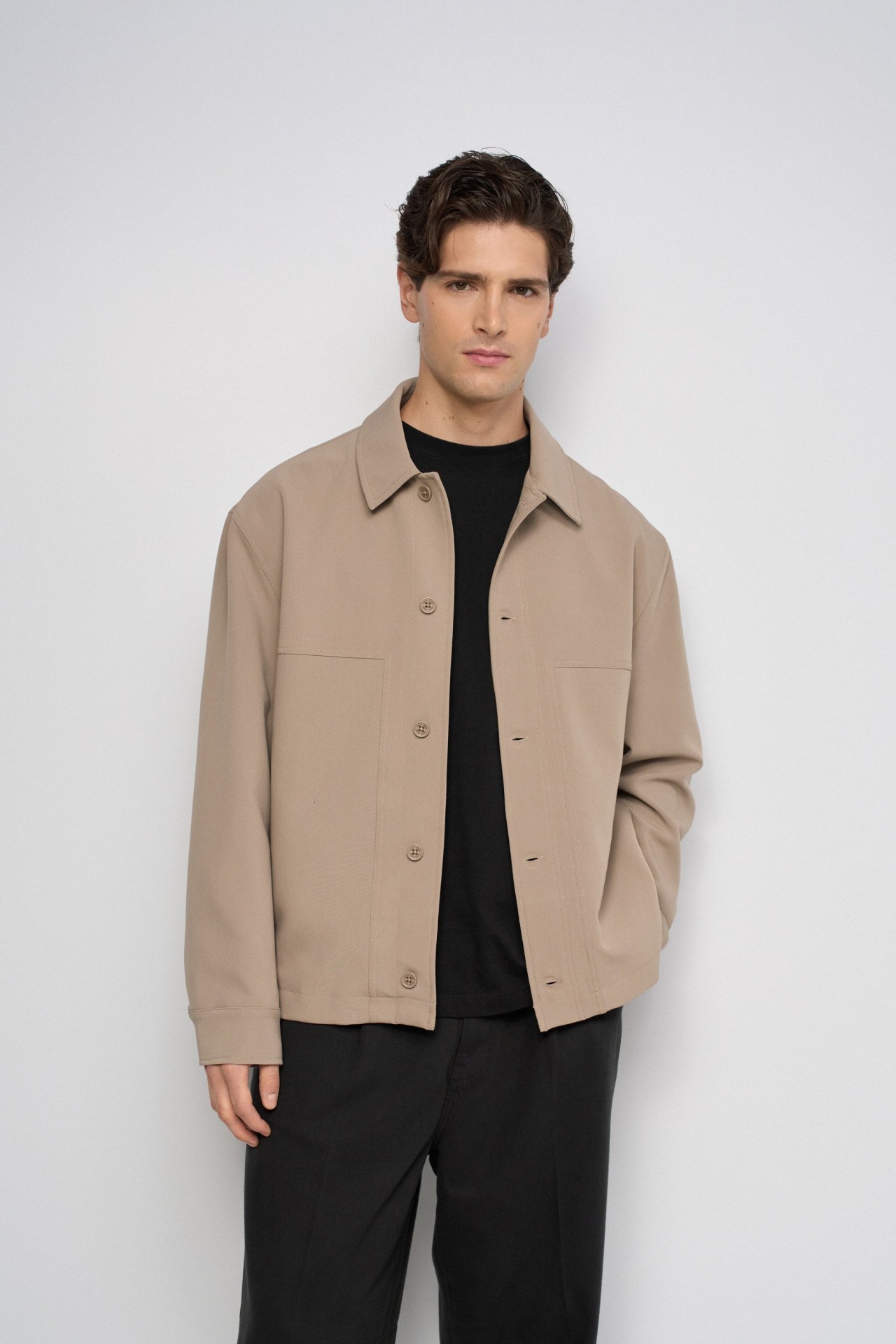 RELAXED FIT OVERSHIRT