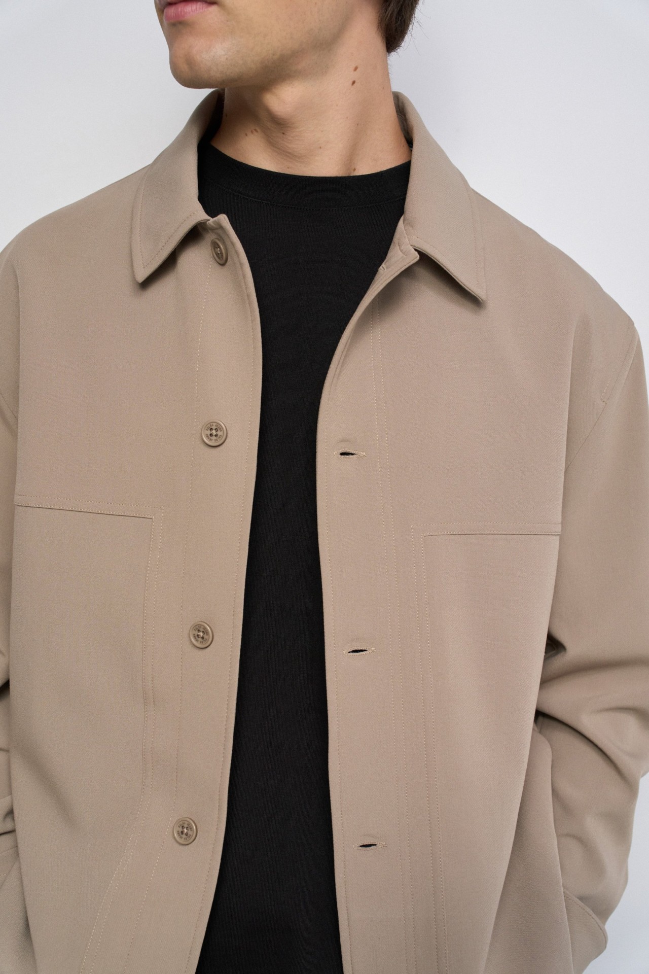 RELAXED FIT OVERSHIRT