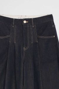 BARREL JEANS IN RAW DENIM