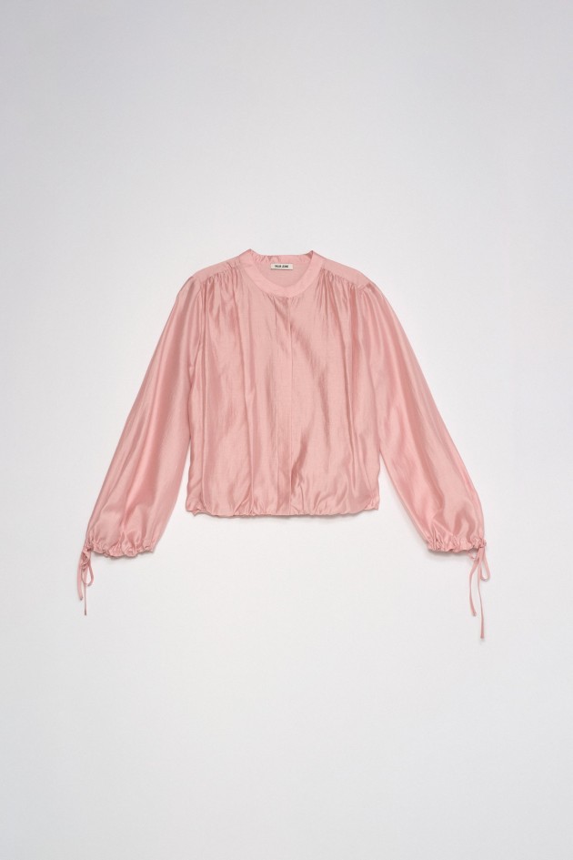 BLOUSE MET BALLONMOUWEN
