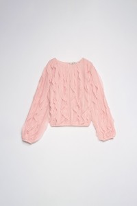 RUFFLED BLOUSE