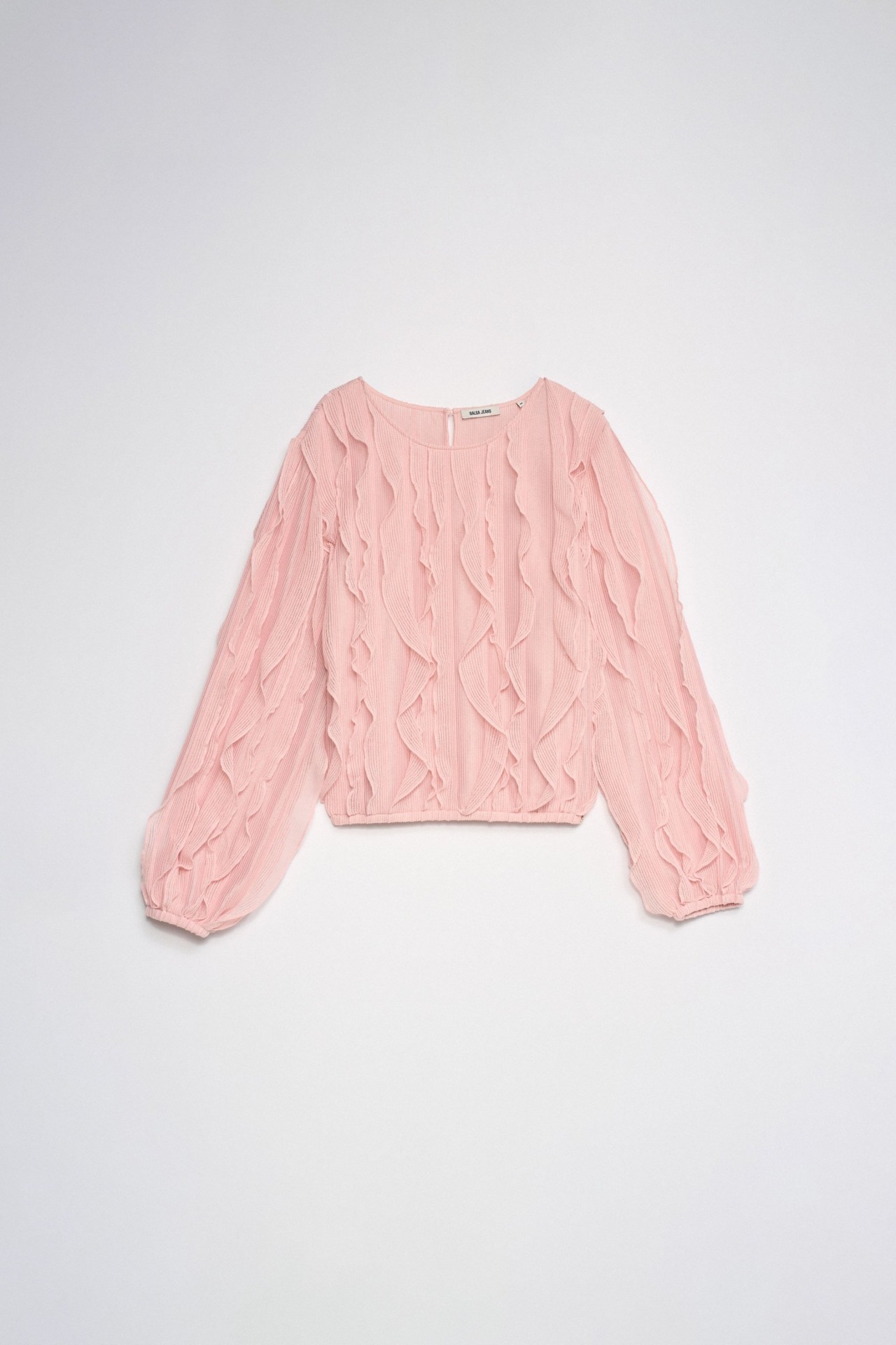 RUFFLED BLOUSE