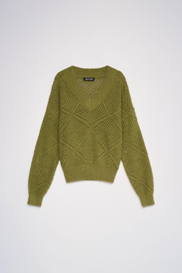 SPARKLY KNIT SWEATER