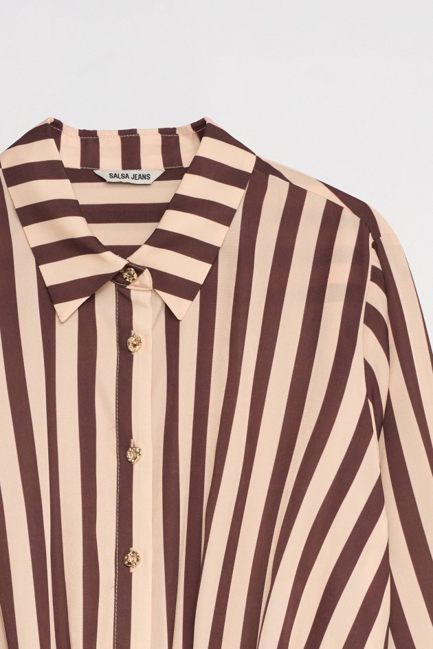 CAMISA COM RISCAS