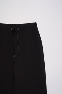 GEBREIDE JOGGINGBROEK MET WIDE PIJP