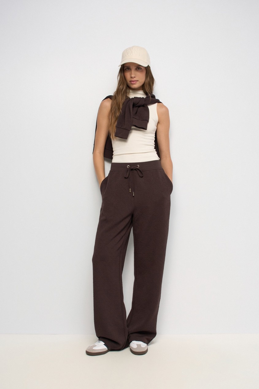 JOGGINGBROEK MET JACQUARD