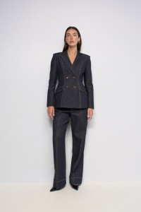 STRUCTURED BLAZER DENIM ATELIER STRUCTURED BLAZER DENIM ATELIER