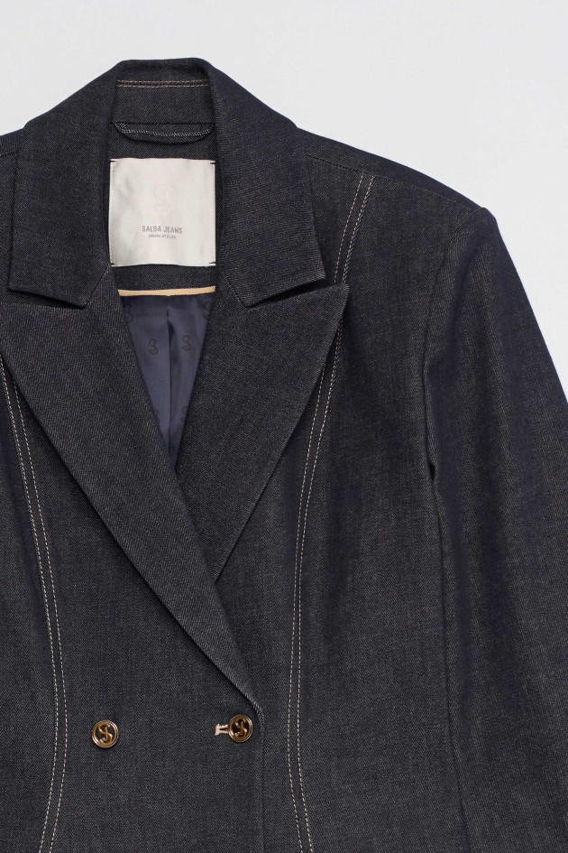 STRUCTURED BLAZER DENIM ATELIER