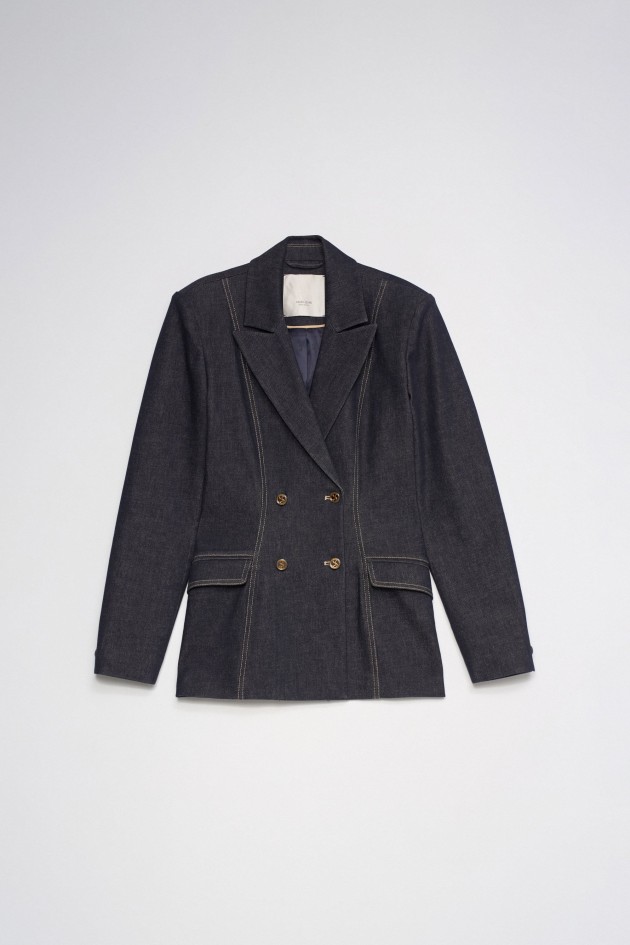 STRUCTURED BLAZER DENIM ATELIER