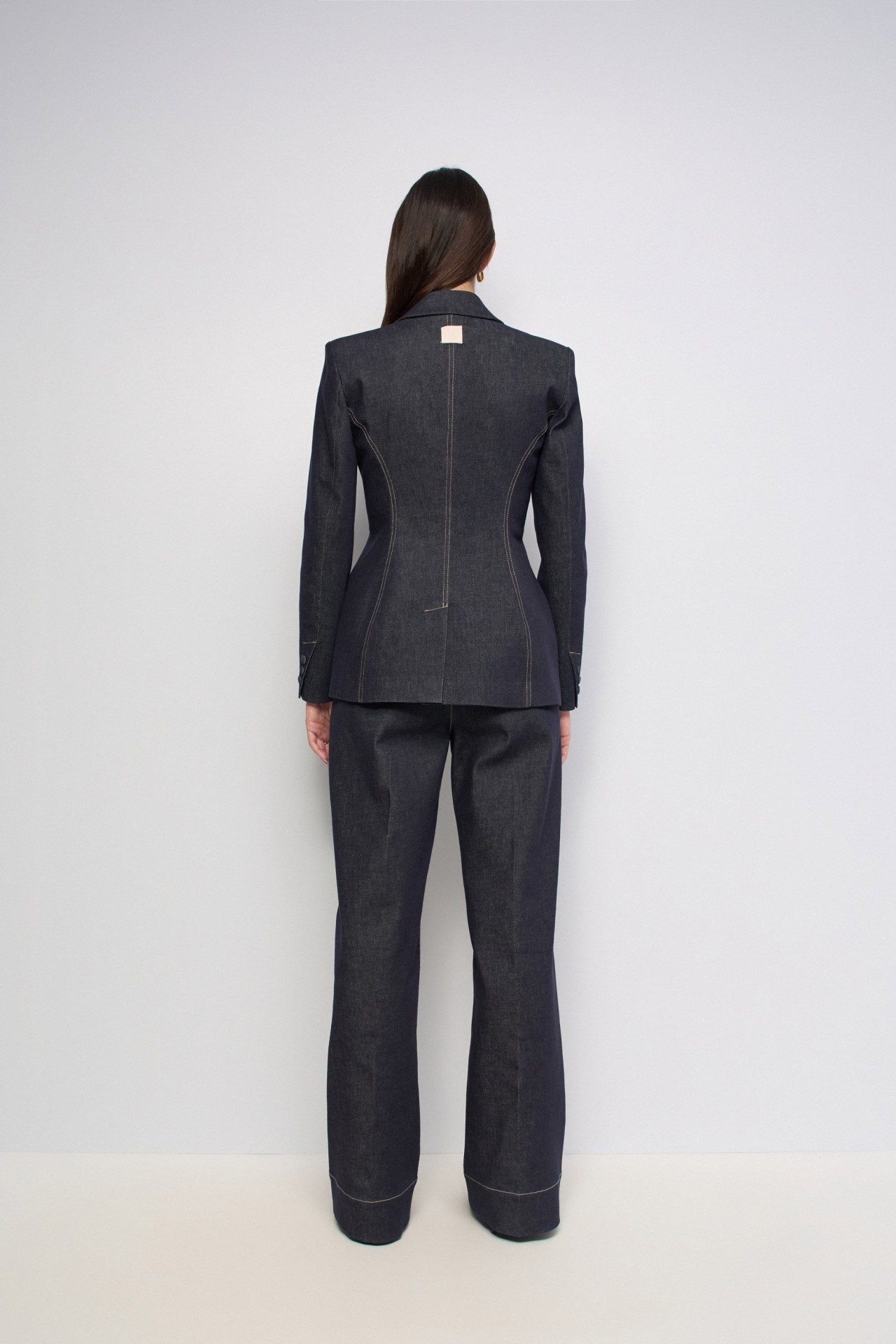 STRUCTURED BLAZER DENIM ATELIER