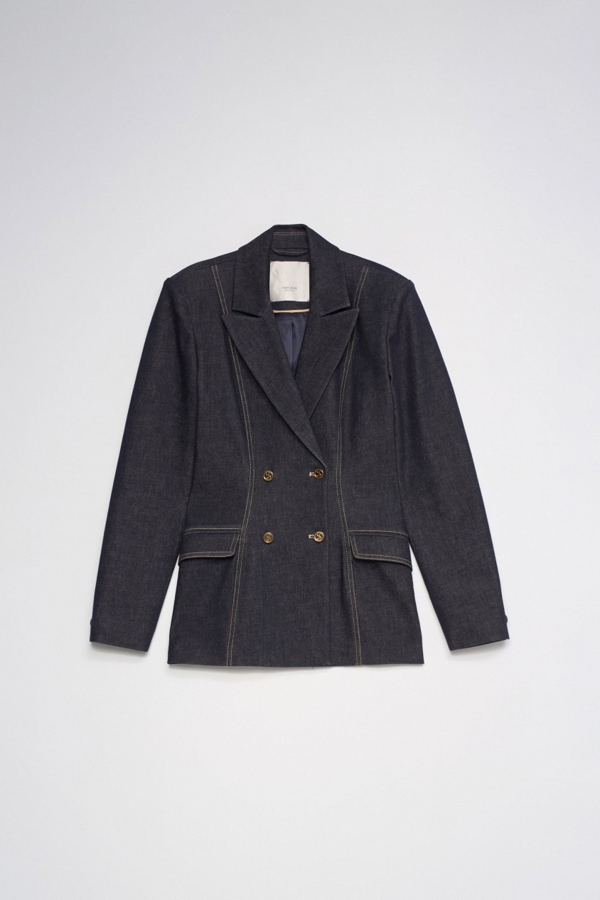 STRUCTURED BLAZER DENIM ATELIER
