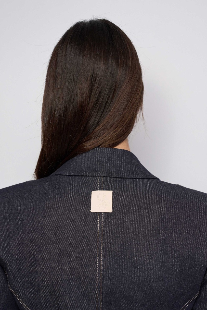 STRUCTURED BLAZER DENIM ATELIER