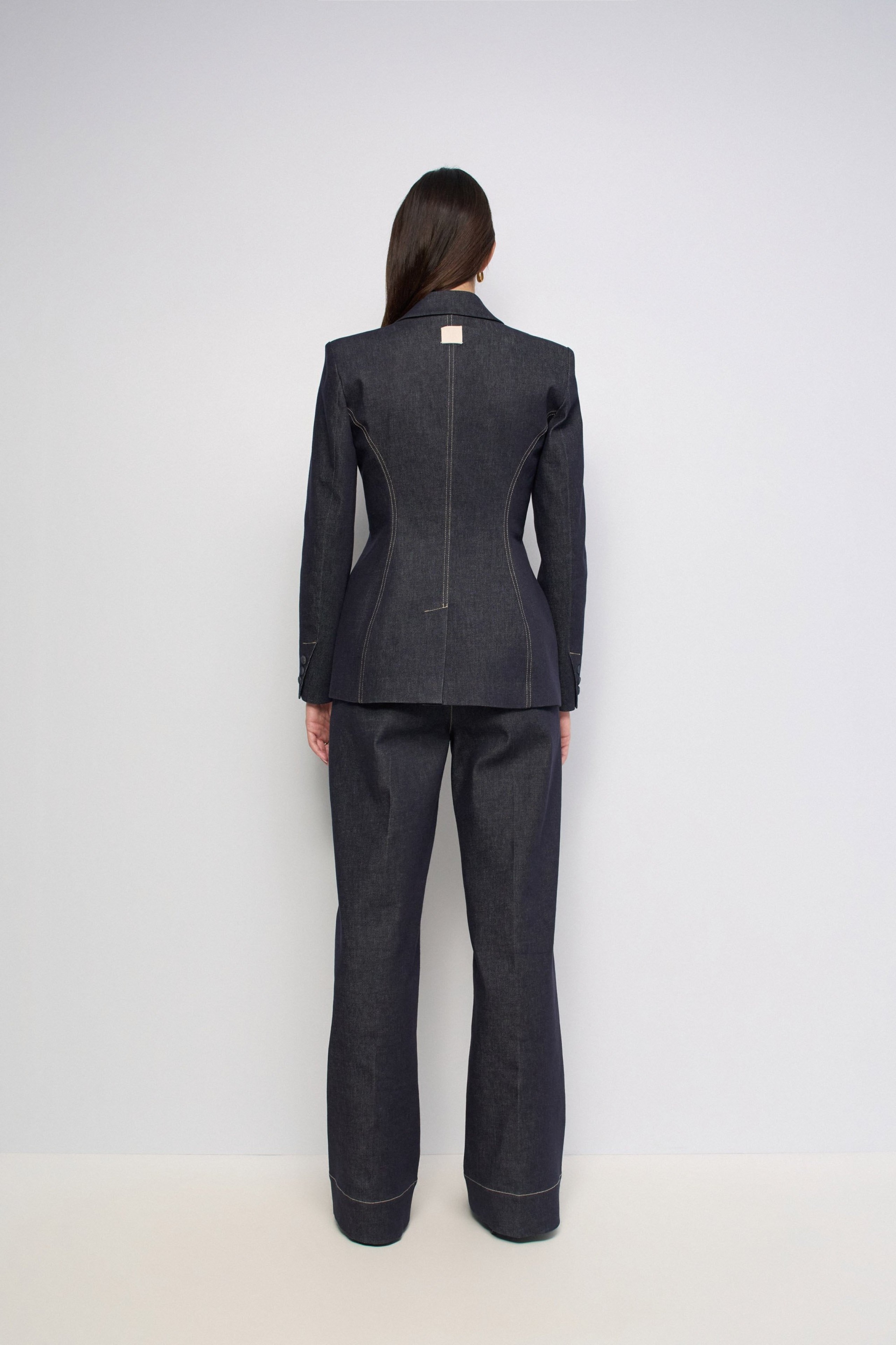 STRUCTURED BLAZER DENIM ATELIER