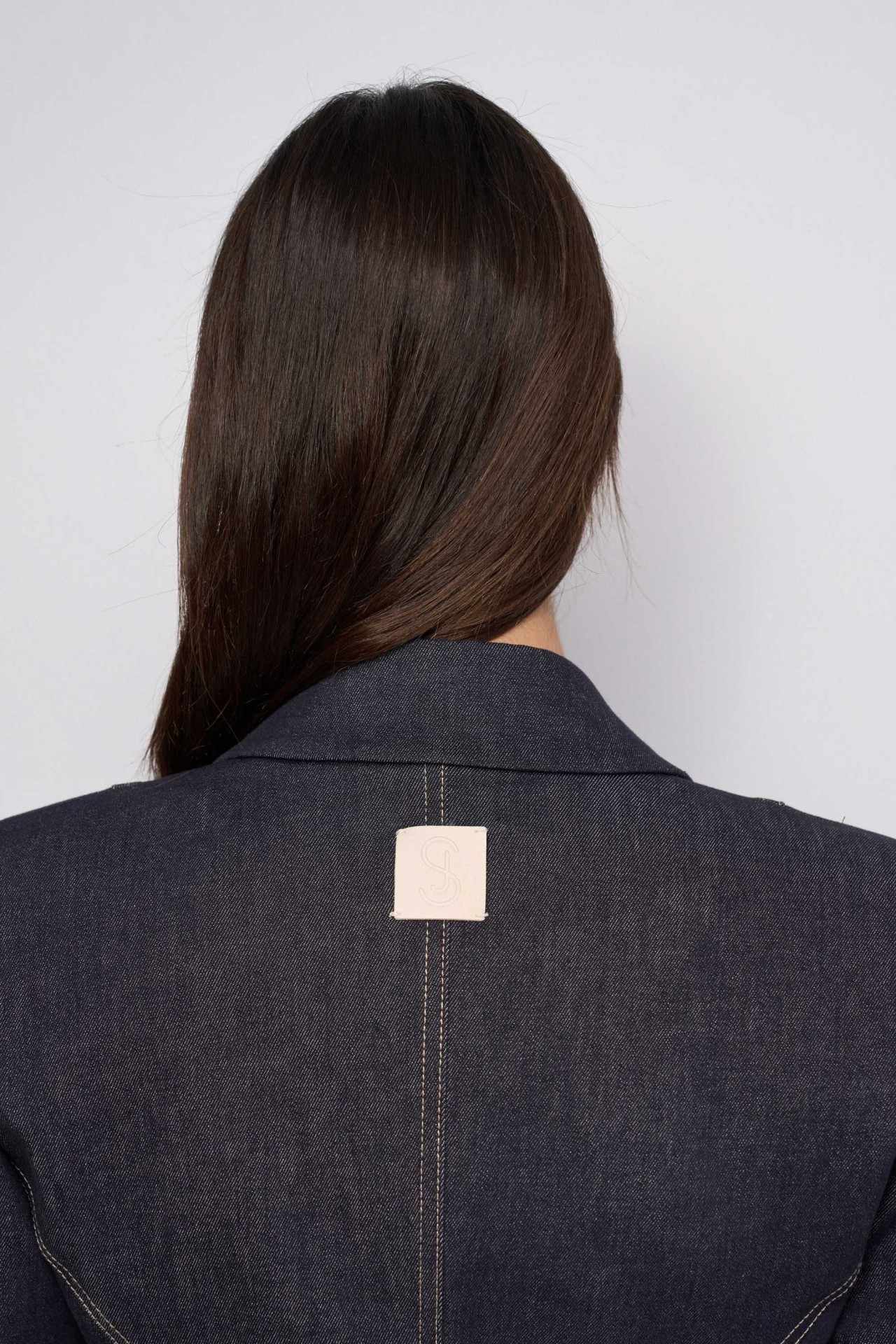 STRUCTURED BLAZER DENIM ATELIER