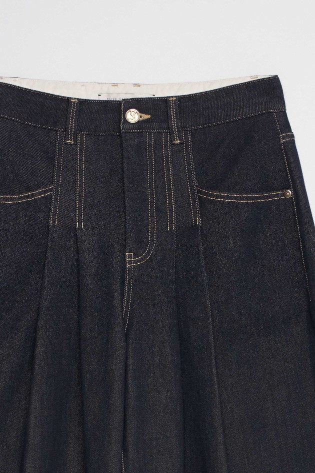 VAQUEROS BARREL DENIM ATELIER